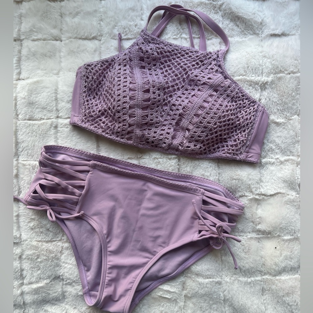 Xhilaration Light Purple Swimwear